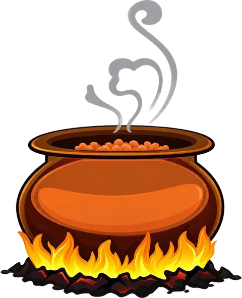 Biryani Pot clay pot symbol